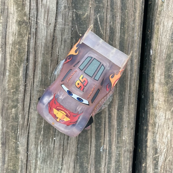 DISNEY INFINITY 1.0 CARS LIGHTNING MCQUEEN CLEAR CAR ACCESSORY - Picture 4 of 6